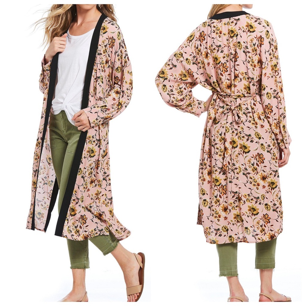 Sanctuary Calico Kimono One Size NWT ✨